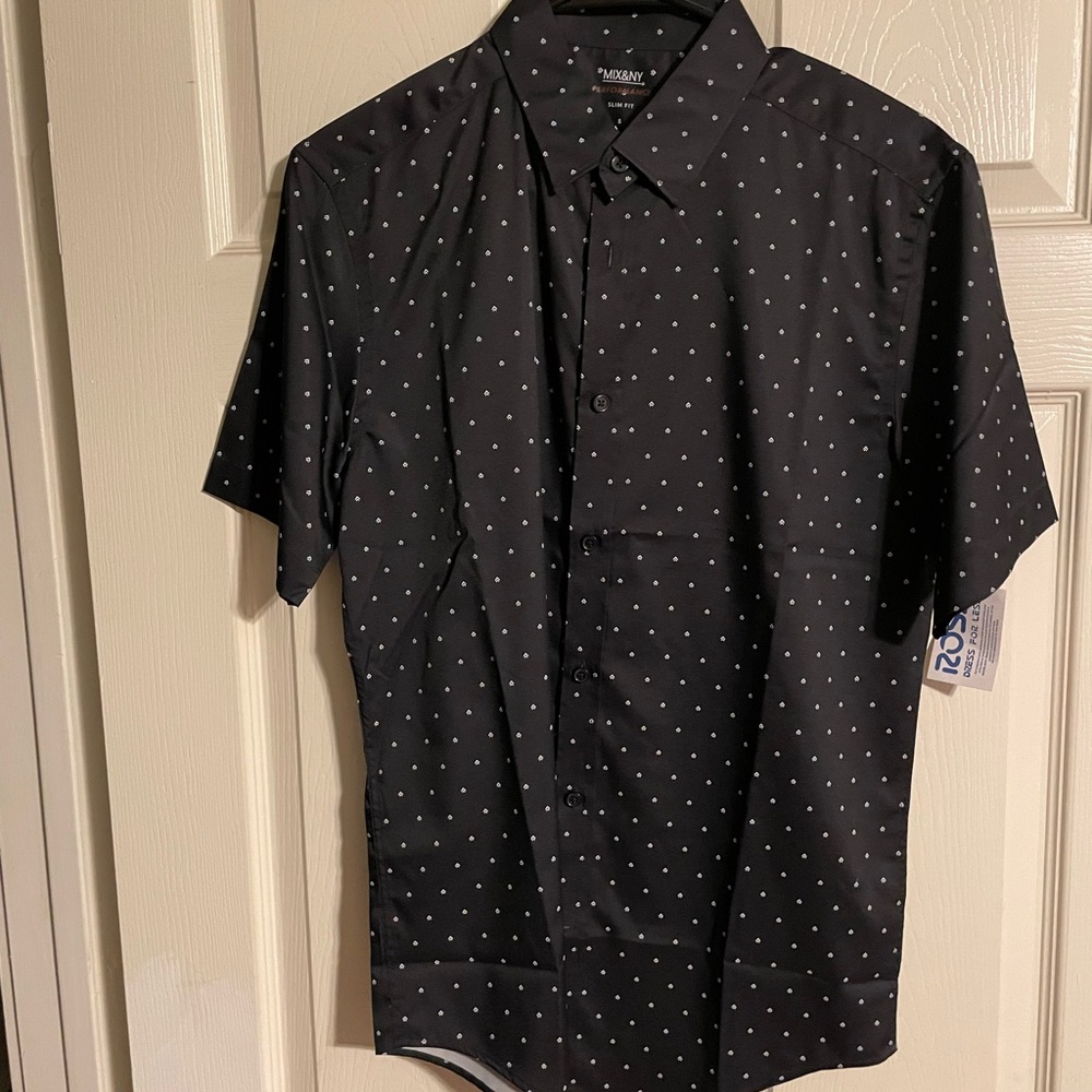 Mix&NY Buttondown Shortsleeve Shirt NWT
